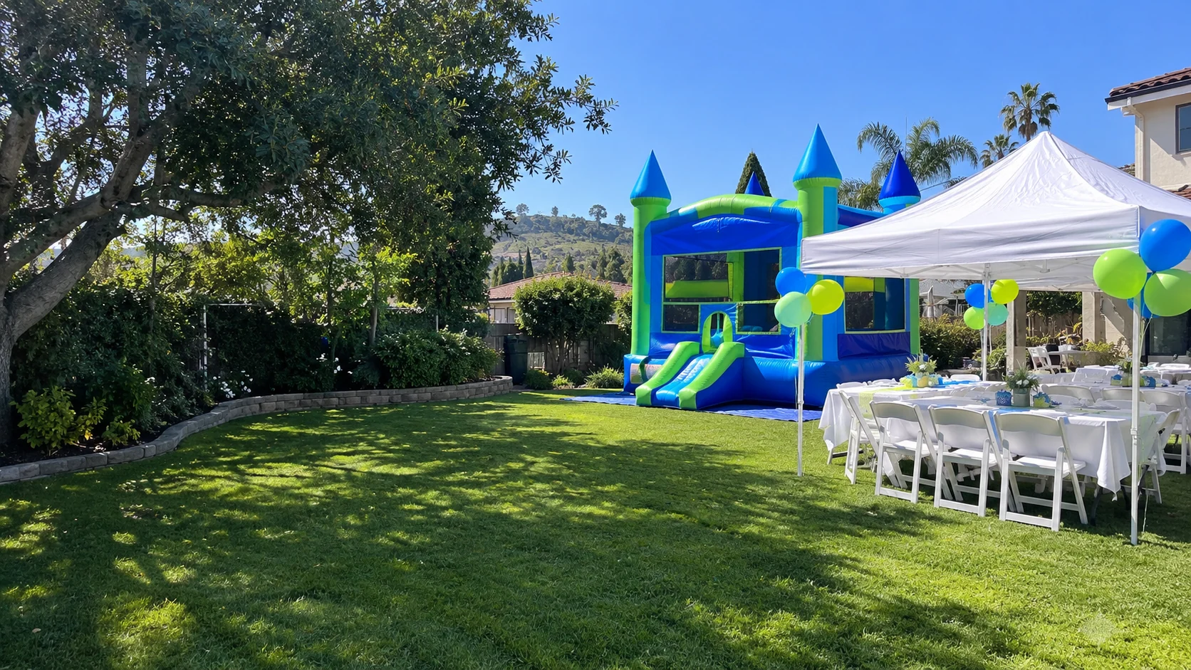 Backyard setup inspiration