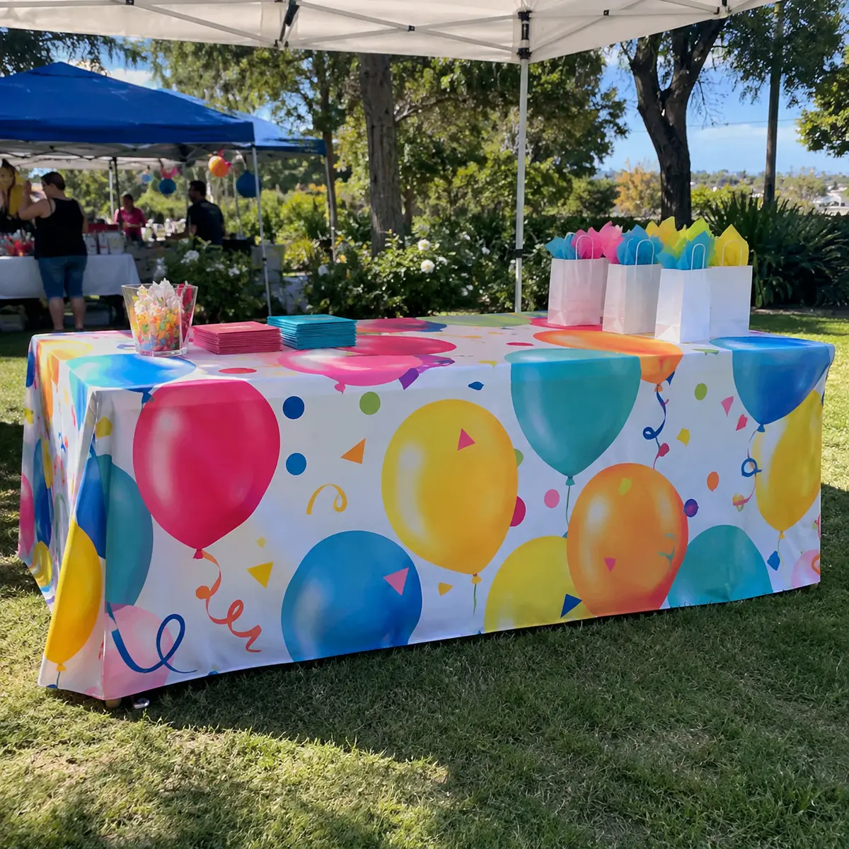 Custom table cover inspiration